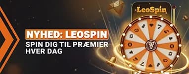 Spin LeoVegas lykkehjul LeoSpin dagligt og vind free spins