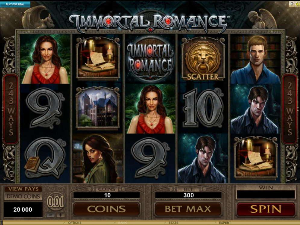 Immortal Romance Online Spilleautomat casino