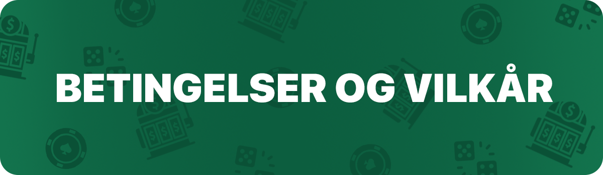 Betingelser og vilkår for onsdags free spins