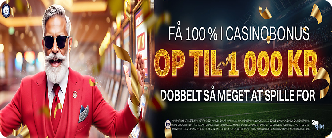 Betit casino velkomstbonus på 100% op til 1.000