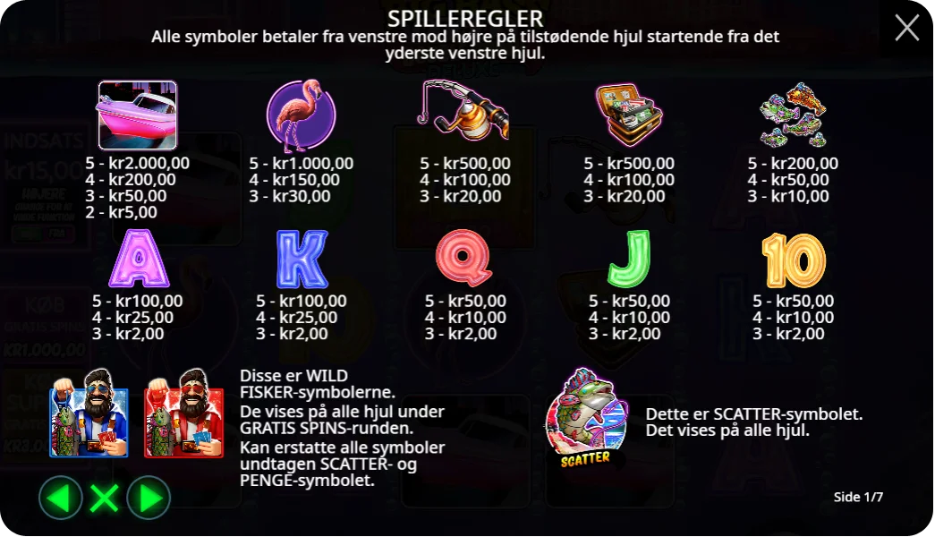 Bonusfunktioner, Free Spins og Wilds