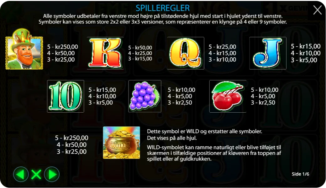 Bonusfunktioner og minispil