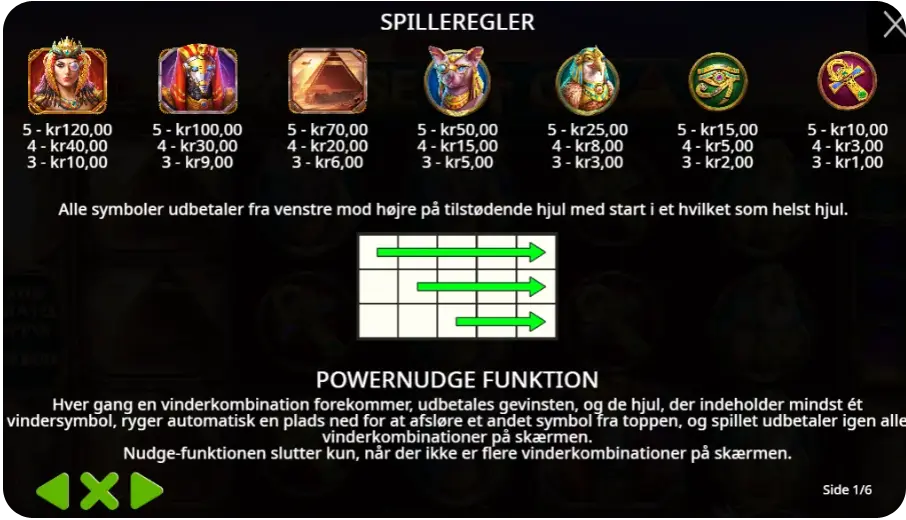 Bonusfunktioner og specielle symboler