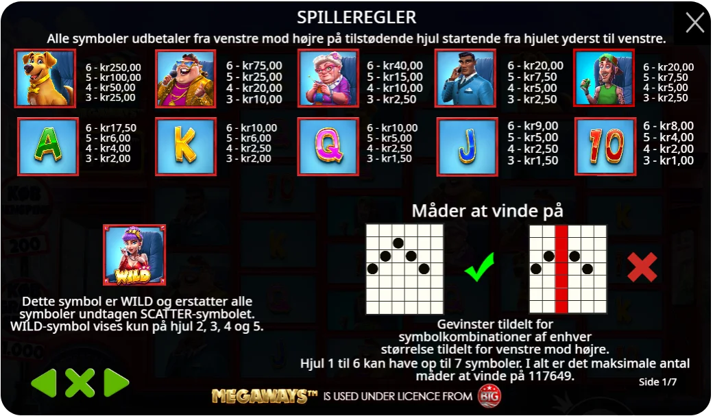 Bonusser, Wild-symboler og Free Spins