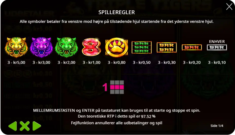 Bonusser og specialsymboler – eller mangel på samme