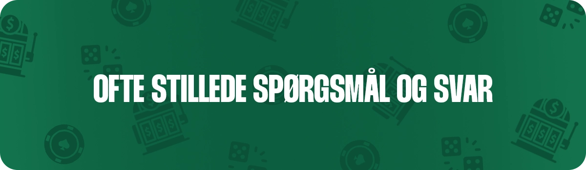 Ofte stillede spørgsmål og svar omkring casino tilbud