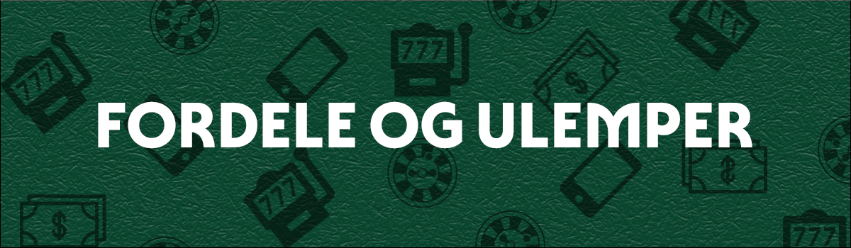 Fordele og ulemper ved cashback bonusser