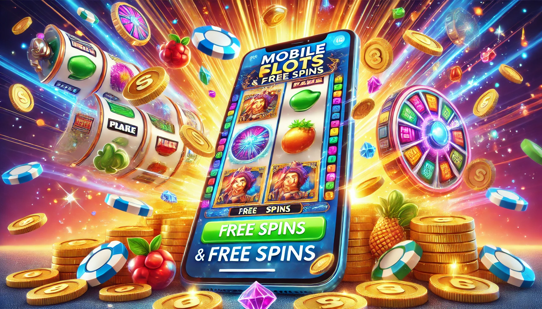 Free spins på mobil spillemaskiner