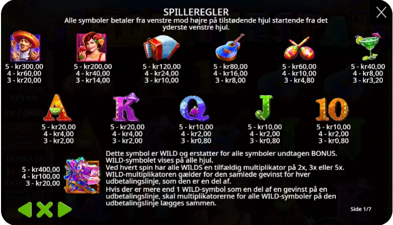Funktioner og features – Sticky Wilds og freespins
