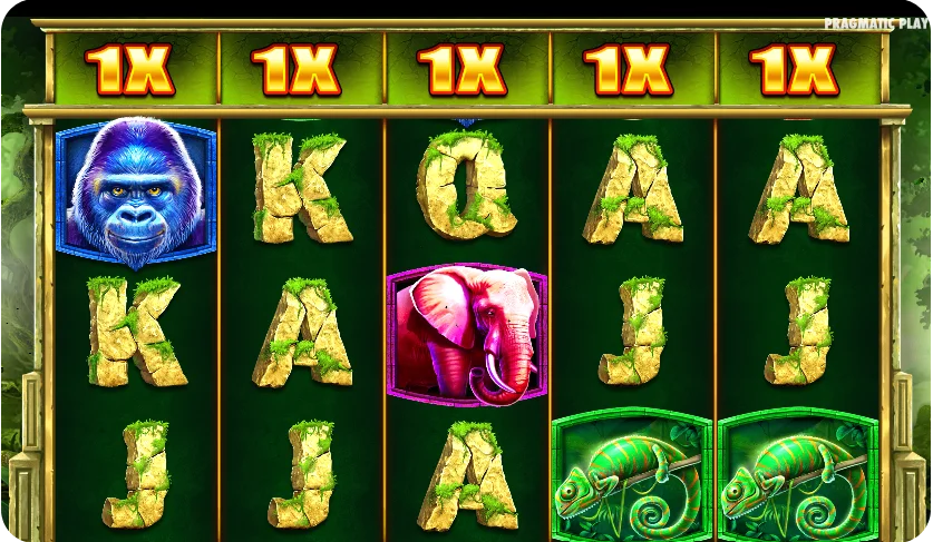 Grafik, animationer og lyd – et elegant junglemix
