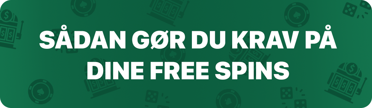 Sådan hævder du dine gratis onsdags spins i dag