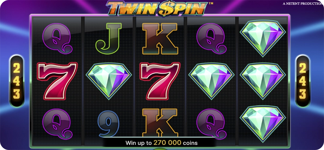 Twin Spin fra NetEnt