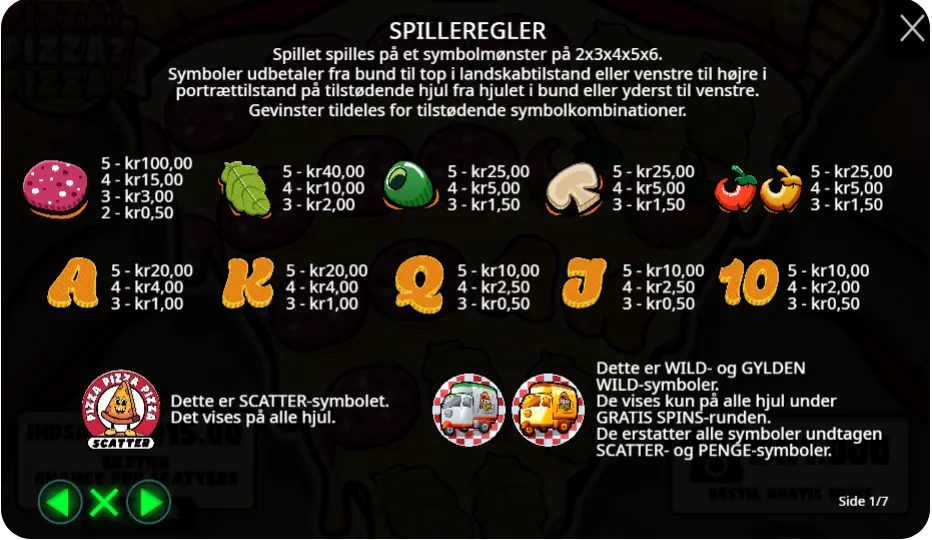 Wild-symboler og bonusrunder – Pizzamagi i ovnen