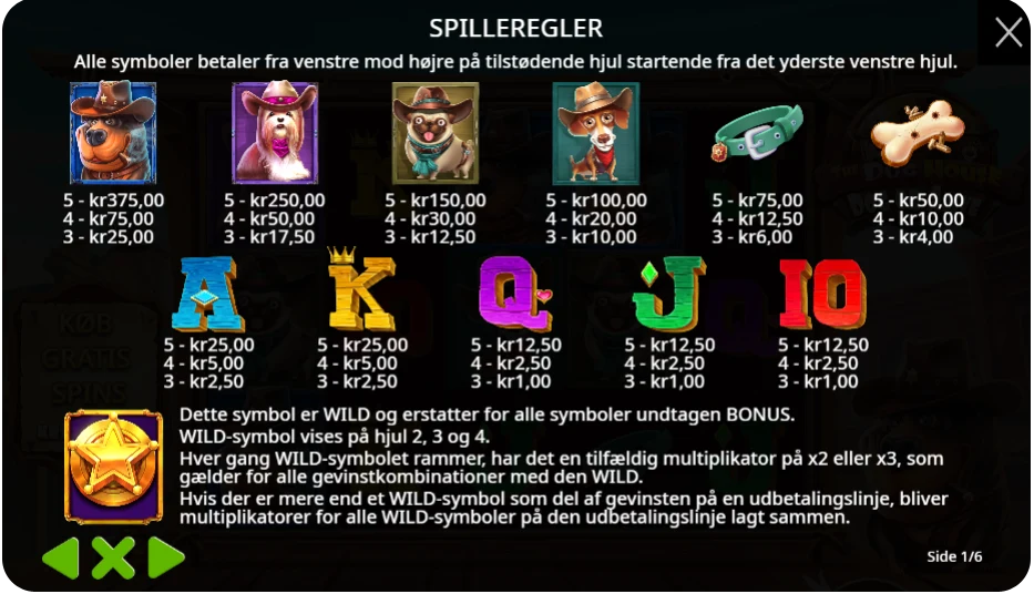 Wilds, Bonusrunder og Free Spins med bid i