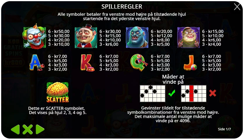 Wilds, bonuser og gratis spins – Det hele sker under gratisrunderne