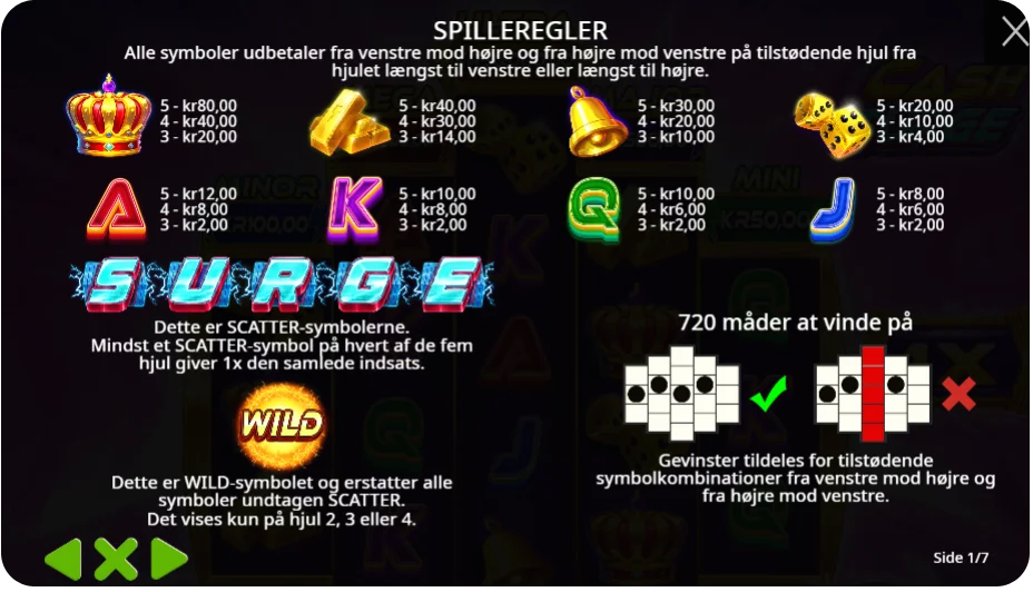 Wilds, bonusfunktioner og free spins