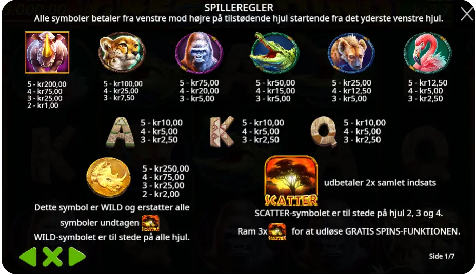 Wilds, bonusfunktioner og gratis spins