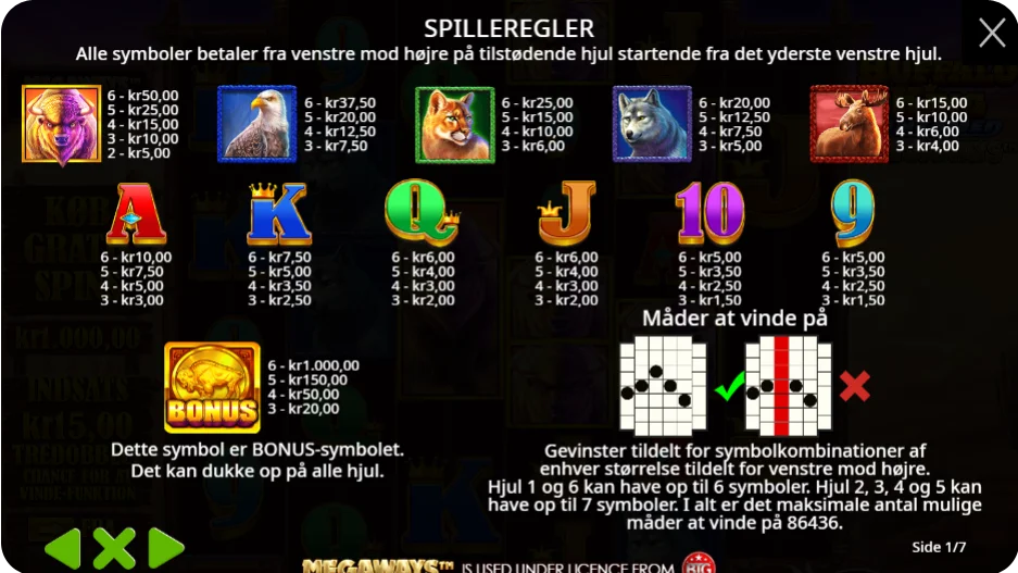 Wilds, bonusmuligheder og gratis spins