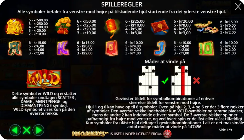 Wilds, bonusrunder og free spins