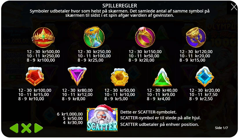 Wilds bonusser og free spins