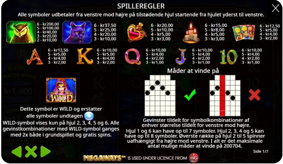Wilds, bonusser og free spins – Skæbnens hånd i spil
