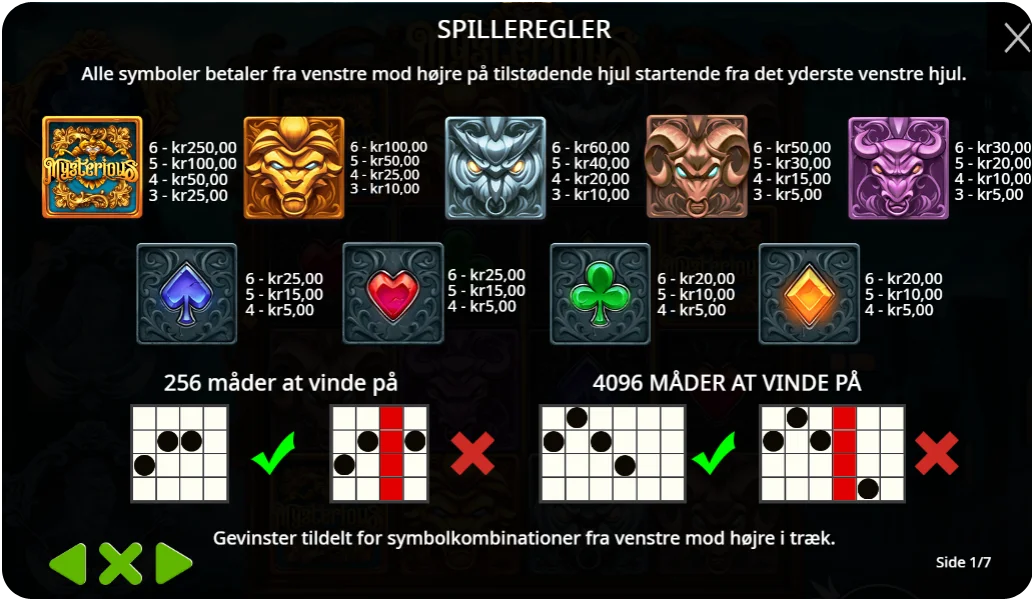 Wilds, bonusser og funktioner