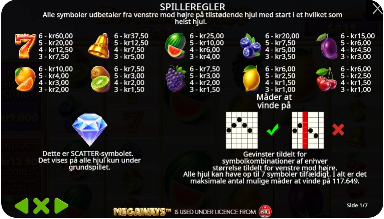 Wilds, bonusser og gratis spins