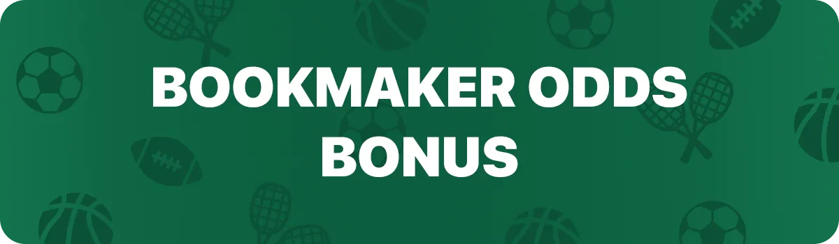 Odds bonus fra bookmakere