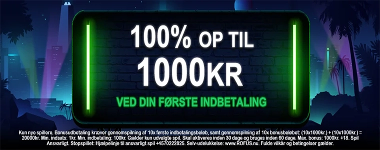 MrVegas casino velkomstbonus