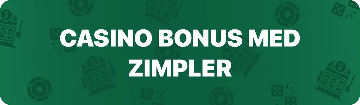 Zimpler casino bonus