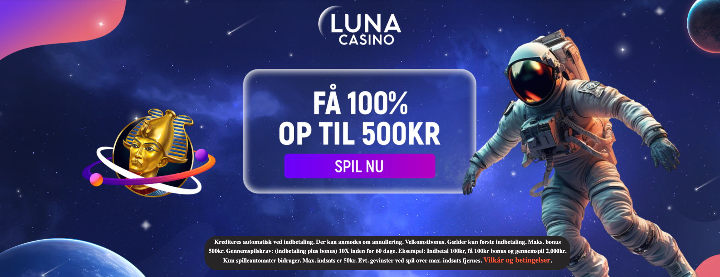 Luna casino velkomstbonus