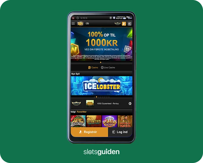 VideoSlots mobil casino